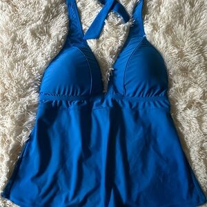 VENUS Blue Halter Swim Top